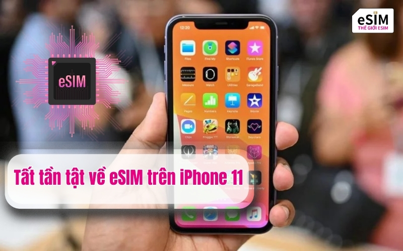 Tất tần tật về eSIM trên iPhone 11